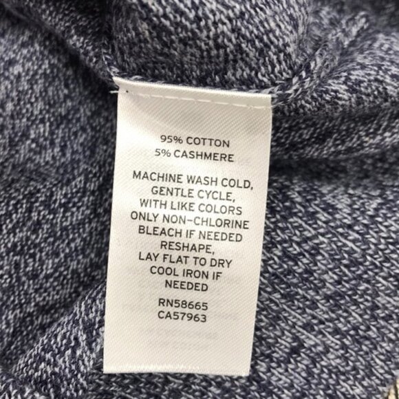 NORDSTROM MEN'S SHOP Cotton & Cashmere V-Neck Sweater - Picture 5 of 5